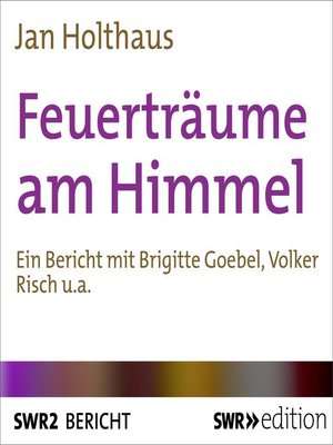 cover image of Feuerträume am Himmel